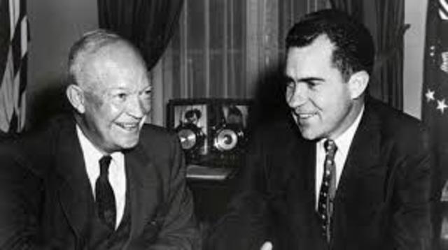 Eisenhower and Nixon