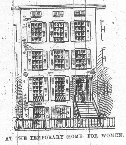 Bly Feigns Insanity in the Temporary Home