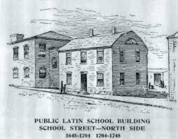 The First Latin Grammar School (Boston Latin School) (Inc. Analysis)