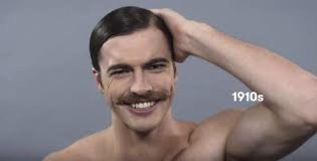 Peinado de los años 1910's