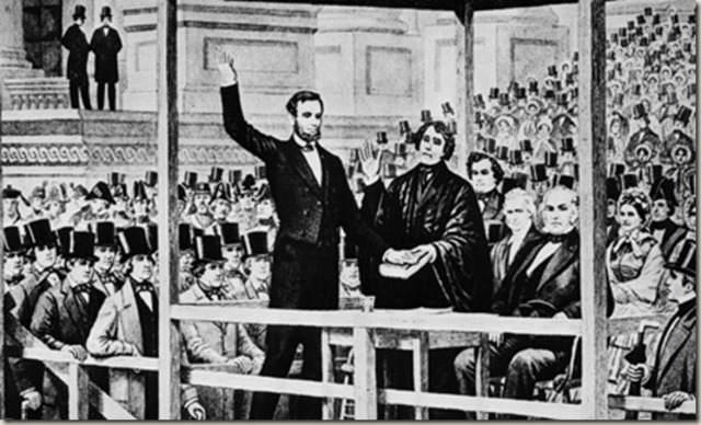 Abraham Linclon's Inauguration