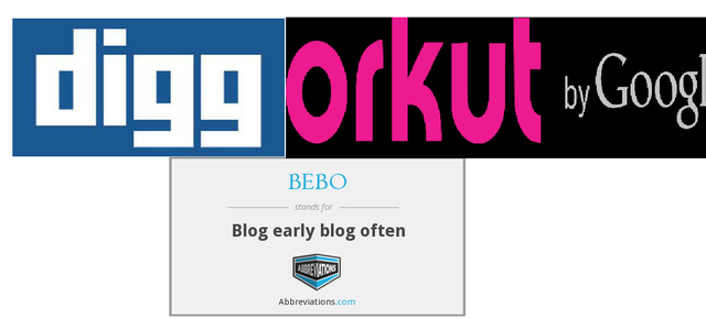 Lanzamiento de Digg, Bebo y Orkut