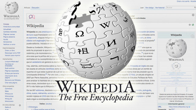 Lanzamiento de Wikipedia