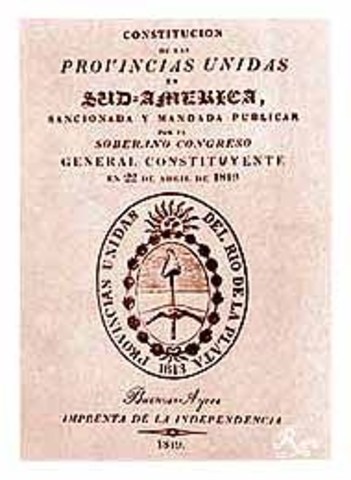 PRIMERA CONSTITUCIÓN