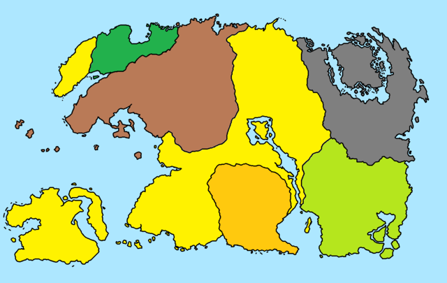 The Empire divided between the Compact