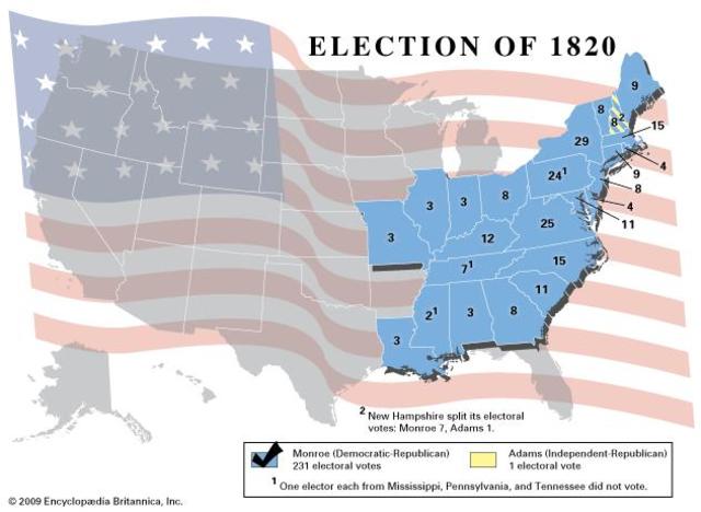 The reelction of 1820