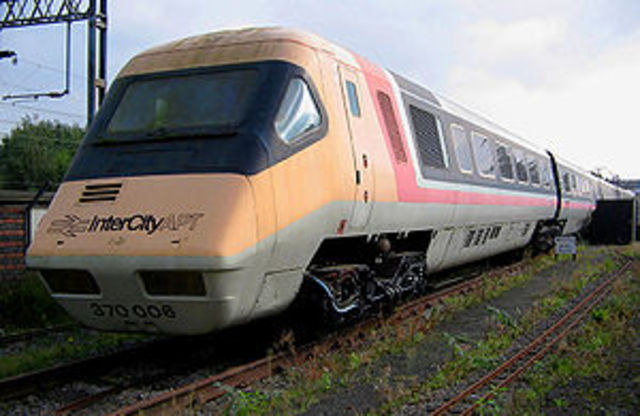 British Rail's Advanced Passenger Train Achieves 245 km/h