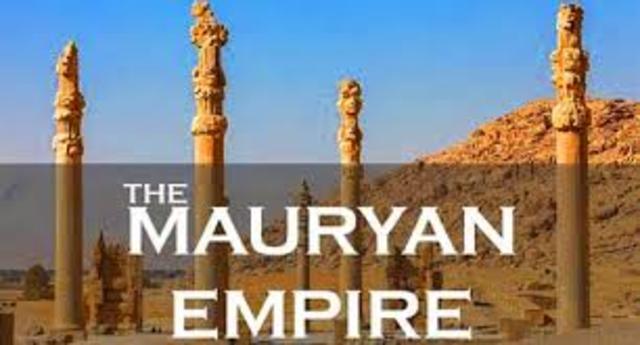 Mauryan Empire, Begins 326BC