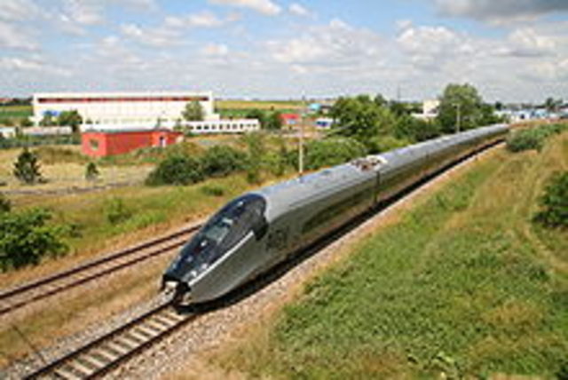 High speed trains travelling at 350 km/h is introduced in Spain.