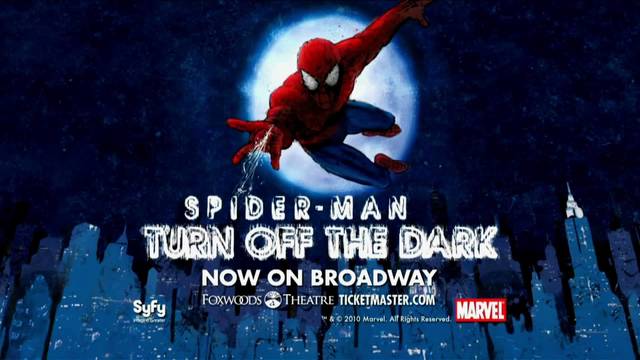 See Spiderman on Broadway
