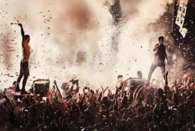 See my favorite band live for the first time