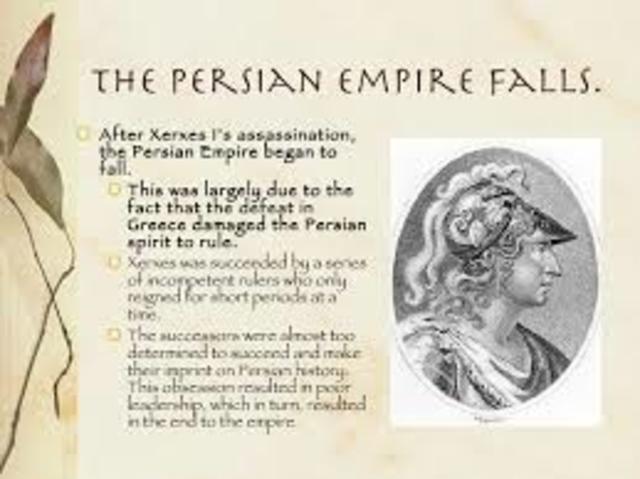 Persian Empire Ends
