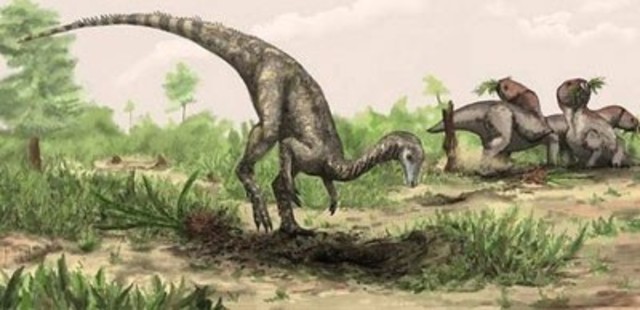 MESOZOICA-Triásico hace 225 millones de años