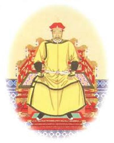 Qin dynasty rises to power because of extensive military campaigns and political maneuvering