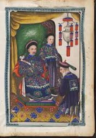 Citizens of qin dynasty rebel for independence