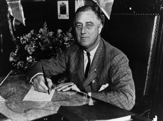 Franklin D. Roosevelt Is Elected As President