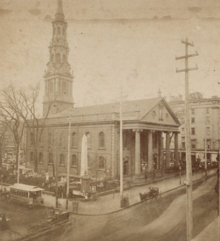 Washington's service at St. Paul's