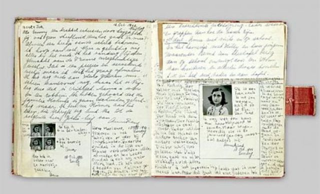 Mr.Frank returns to the annex and finds Annes diary