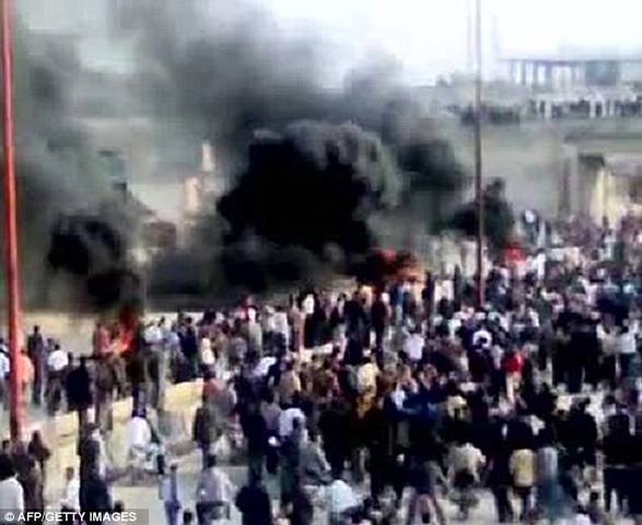 Army Opens Fire on Protestors