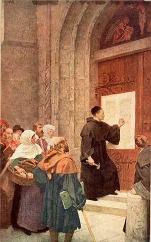 Martin Lutero e le 95 tesi