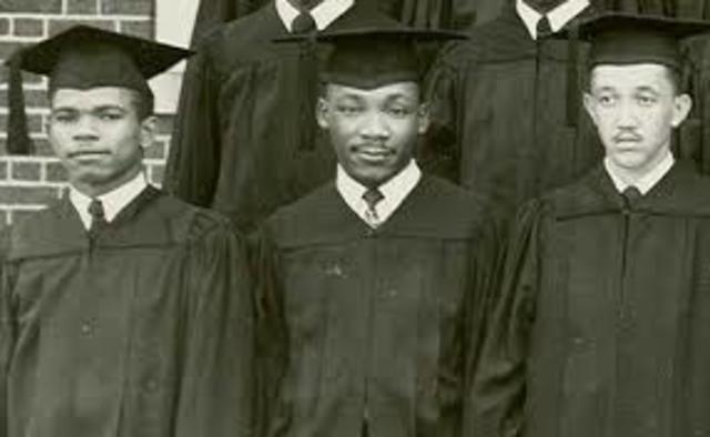 Martin Graduated from High School