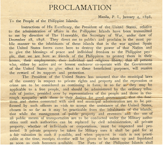 Proclamation of Neutrality