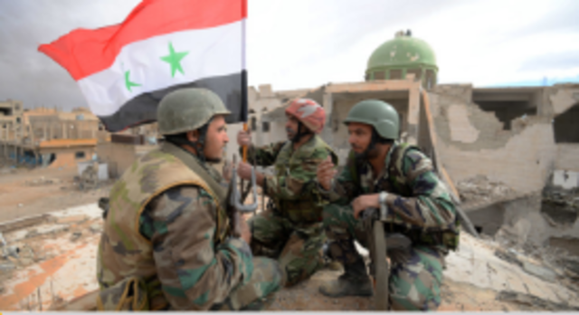 Regime fights IS on multiple fronts