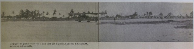 Primer Vuelo de Carga y Correo