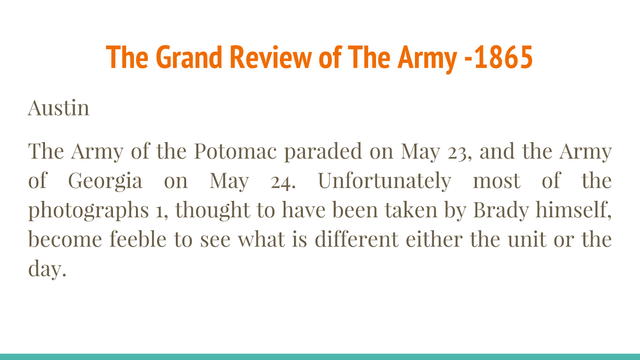 The Grand Review of the Army