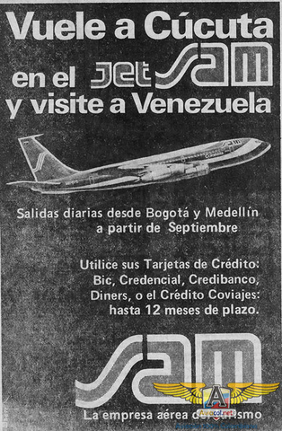 SAM Y RUTAS INTERNACIONALES