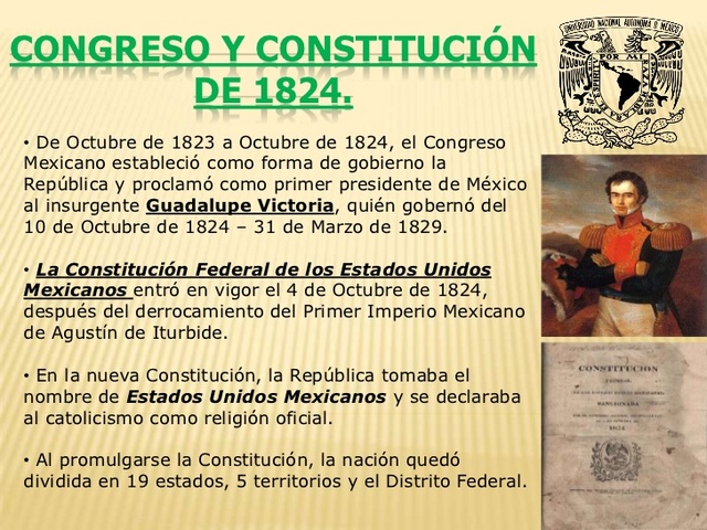 La constitución de 1824