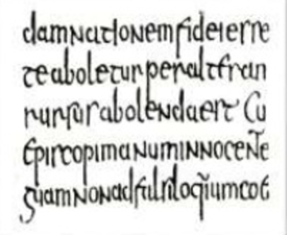 Escritura seminuncial