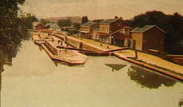 The Erie Canal is finished