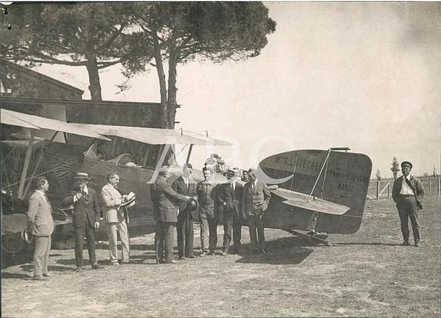 Servicio postal aéreo.