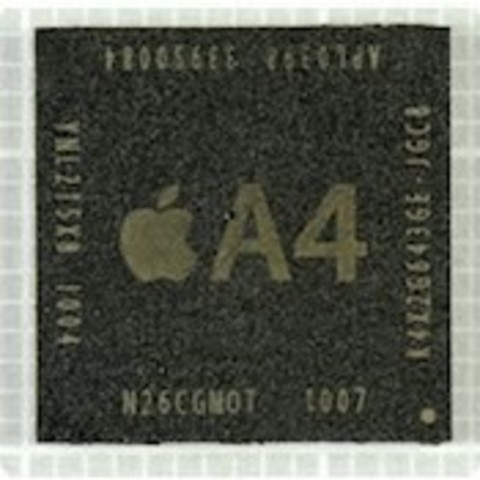 Chip A4 ARM Cortex A8 de doble núcleo a 1 Ghz