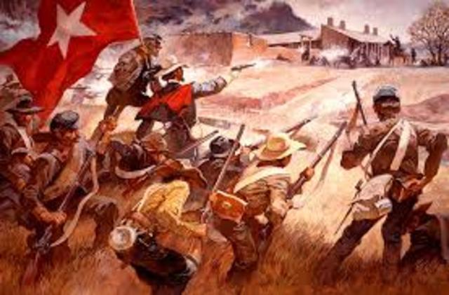 The Confederate attacks