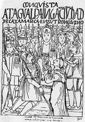 1532 - Atahualpa Denies Charles V of the Tribute Payment