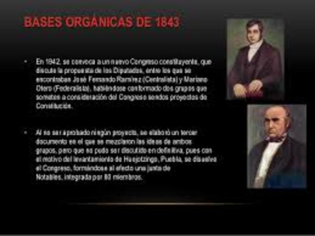 Bases Orgánicas de Los Estados Unidos Mexicanos