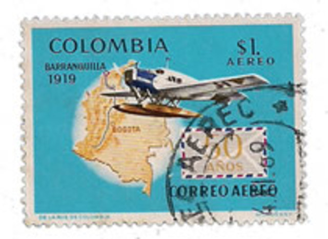 Piloto Norteamericano en tierras colombianas