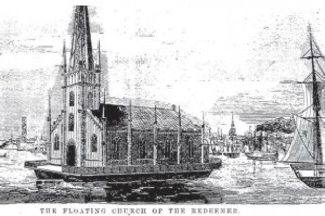 La primera Iglesia flotante