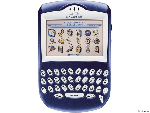 The Blackberry 7210