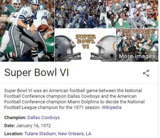 super bowl 6