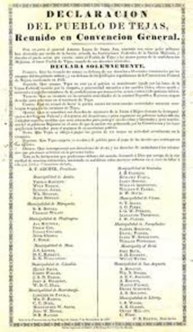 Declaration of November 1835