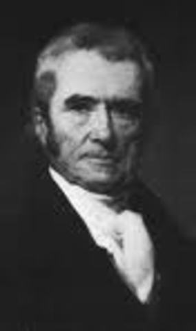 john marshell is nominated as U.S supreme court judge