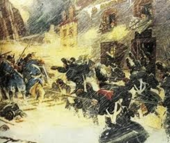The Battle at Quebec