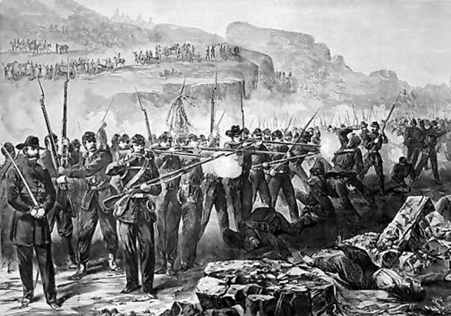 General Braxton Army Occupied The Mountains