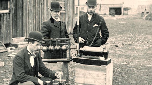 1ra comunicación en morse a 36 metros