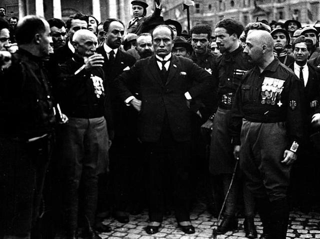 Mussolini takes over Italy's Government (March on Rome)