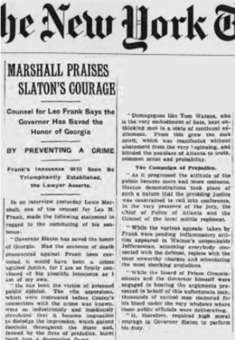 Leo Frank Life in Prison