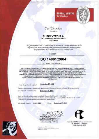 CERTIFICACIÓN ISO